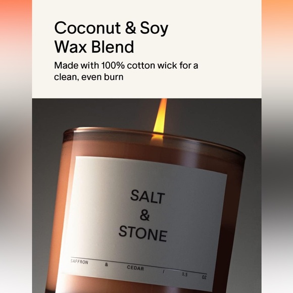 Salt & Stone Candle - Picture 4 of 8